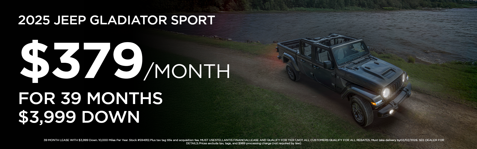 New 2025 Gladiator Sport