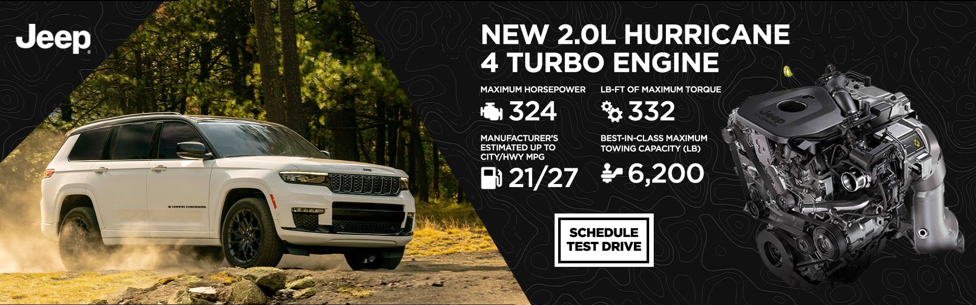 New 2026 Grand Cherokee With Hurricane 4cyl