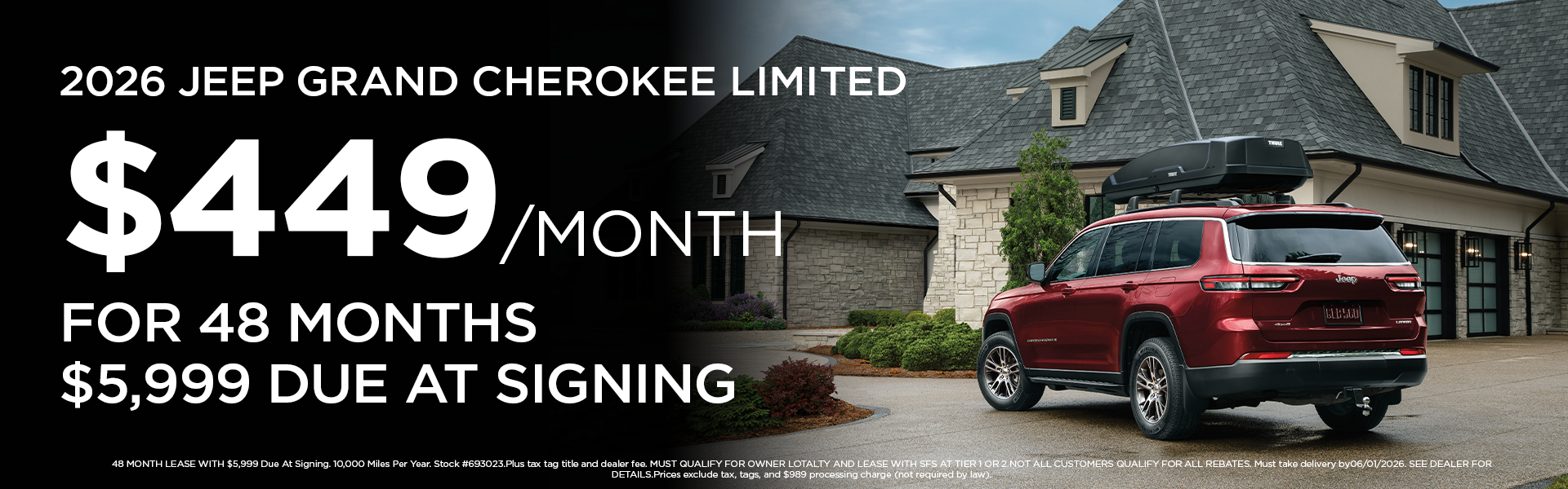 New 2026 Grand Cherokee Limited