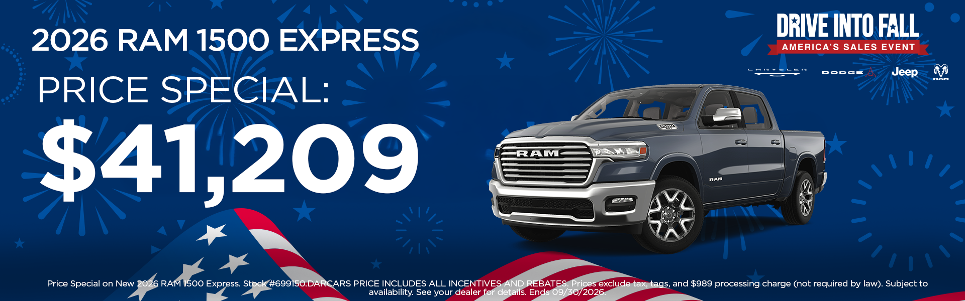New 2026 RAM 1500 Express